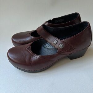 Dansko Burnished Elegant Clogs Women's Shoes Size 39
